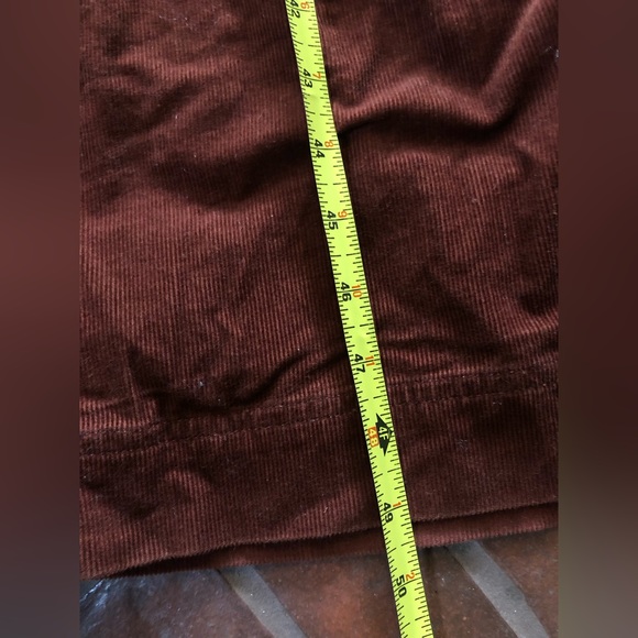COPY - BODEN Ellen US Sz 8 Tall Rich Chestnut Corduroy Maxi-dress BNWT - Picture 6 of 9